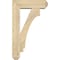 Ekena Millwork Imperial Craftsman Rough Sawn Bracket w/ Offset Brace, Douglas Fir, 6"W x 18"D x 30"H BKT0604X18X30IMP04RDF - alternate 2